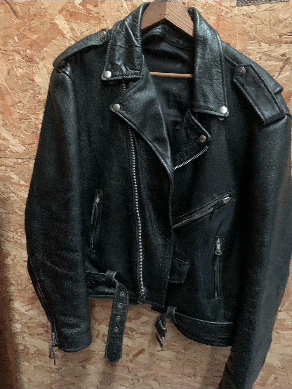Leather jacket